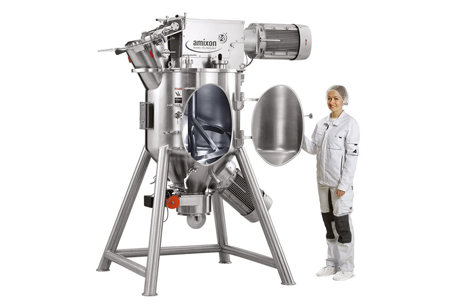 Компания amixon GmbH представляет конусный одновальный смеситель АМ