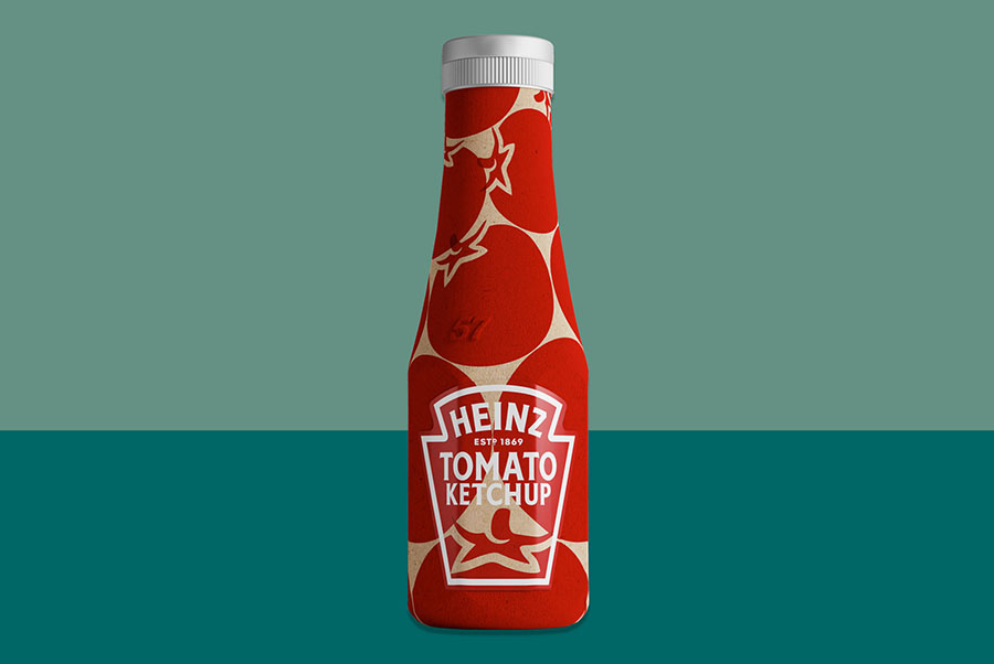 Kraft Heinz досліджує паперову пляшку Pulpex для кетчупу