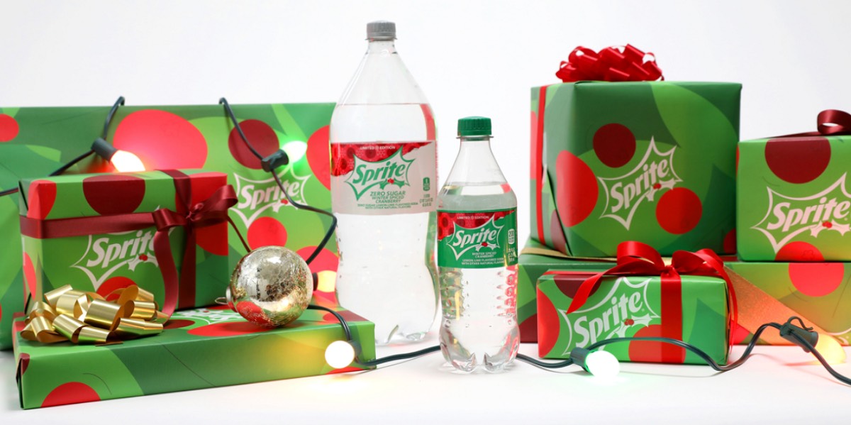 НОВОГОДНИЙ Sprite Winter Spiced Cranberry: АМЕРИКАНСКАЯ ВЕРСИЯ