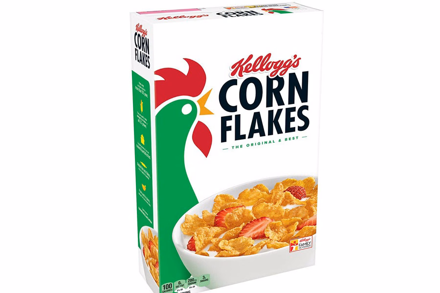 Kellogg выбирает бумажные пакеты для продажи Corn Flakes
