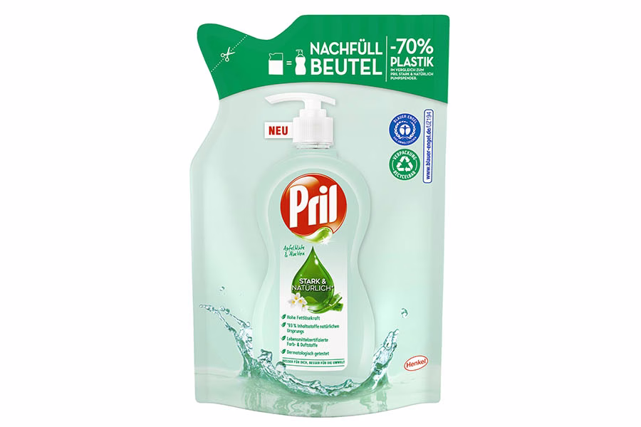 Mondi и Henkel выпустили полностью перерабатываемые пакеты из мономатериала